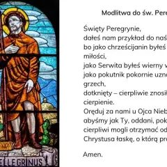 Modlitwa do świętego, który uzdrawia z raka - cuda świętego Peregryna