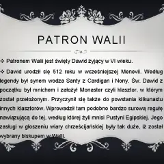 Kto jest patronem Walii? Poznaj historię świętego Dawida i jego znaczenie