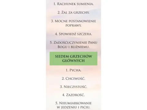 Ile grzechów do spowiedzi? Odkryj, co warto wyznać w konfesjonale