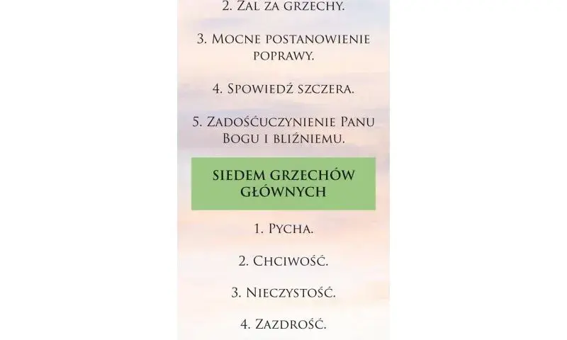 Ile grzechów do spowiedzi? Odkryj, co warto wyznać w konfesjonale