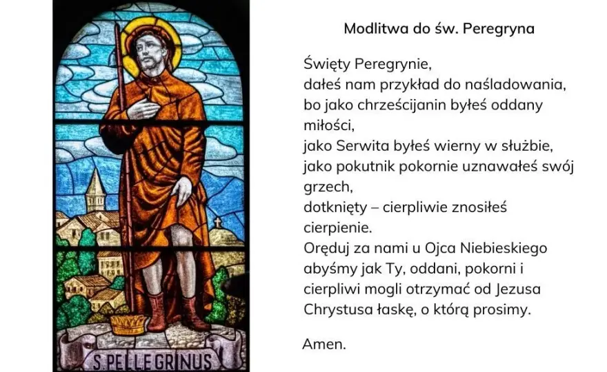 Modlitwa do świętego, który uzdrawia z raka - cuda świętego Peregryna